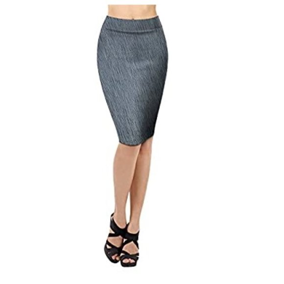 Hybrid & Co Plus Size Pencil Skirt - 3X - Picture 2 of 10